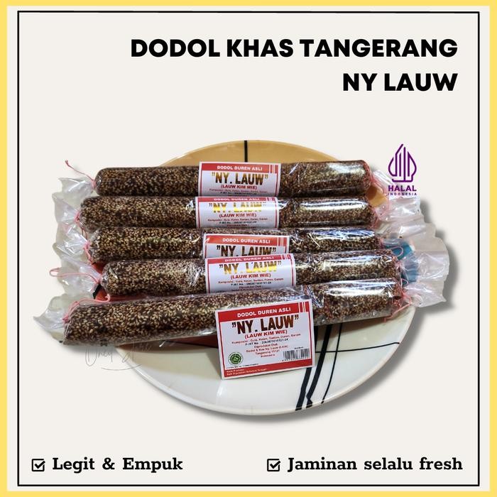 

Dodol Betawi Asli Khas Tangerang Halal 1KG Makanan Camilan