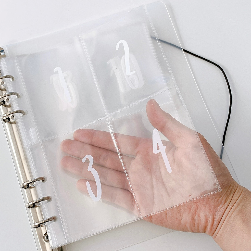 

100Envelopechallenge A5 Loose-Leaf Binder Budget Binder With Cash Envelopes Money Organizer System