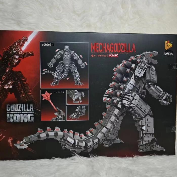 terbaru  bricks block godzilla & mecha godzilla anak mainan toys ready