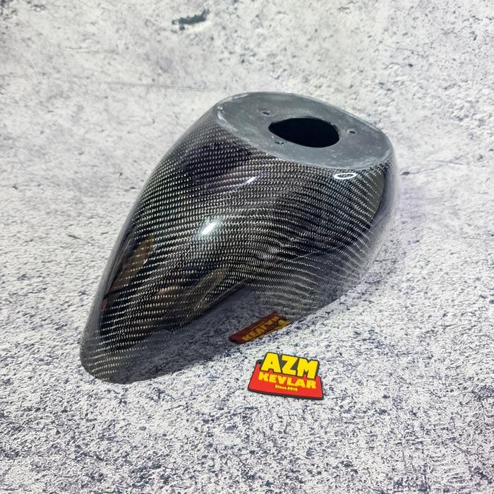 SPAKBOR DEPAN PIAGGIO ZIP SP CARBON KEVLAR