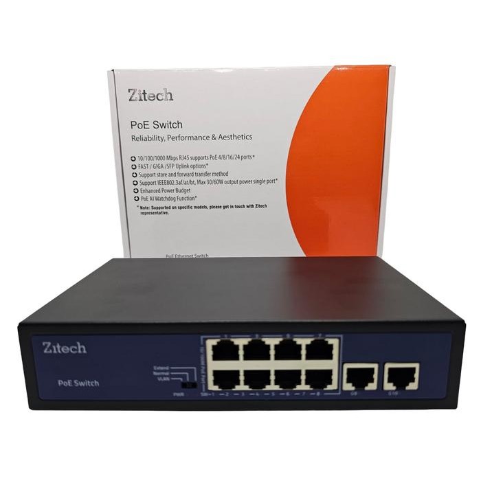 JTTOP" TERMURAH SWITCH POE 8 PORT
