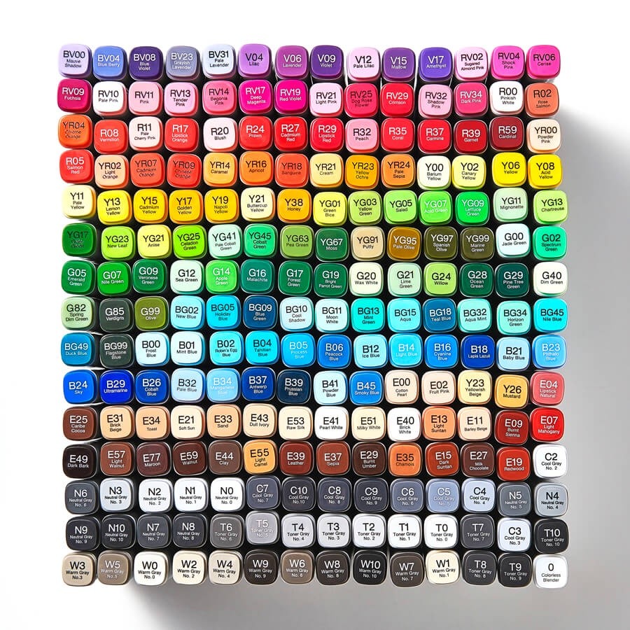 

Copic Marker C (Cool Gray) Series 2 Nib Alkohol