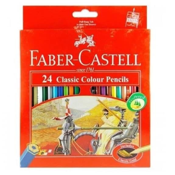 

Pensil Warna Faber Castell 24 Warna Classic #Gratisongkir