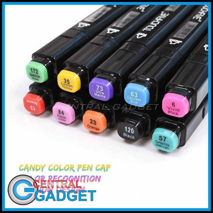 

Touchnew Bv Spidol Dual Side Fine Art Marker 30 Color #Gratisongkir