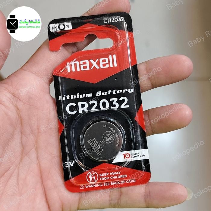 H0M3Sweet- Battery Maxell Cr2032 Cr 2032 Lithium 3V Original Baterai Maxel Batere