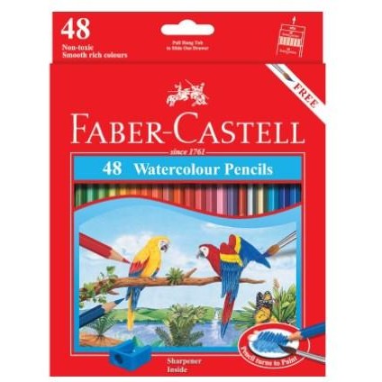 

Murah!! Pensil Warna Faber Castell 48 Watercolour - Faber Castle - Pen #Gratisongkir