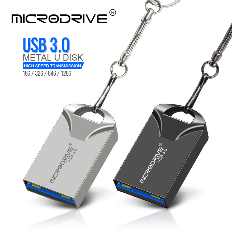 Waterproof Super Mini Usb Flash Drive Pen Drive 32Gb Metal Usb 3.0 Flash Usb Stick Pendrive 64Gb For