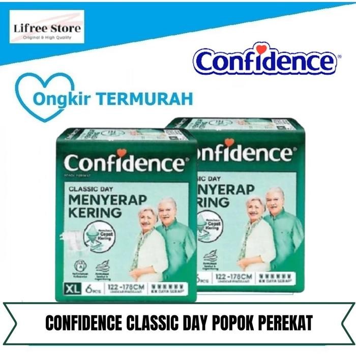 ASLI - Popok Perekat Dewasa Confidence Classic Day M/L/XL pamper tape