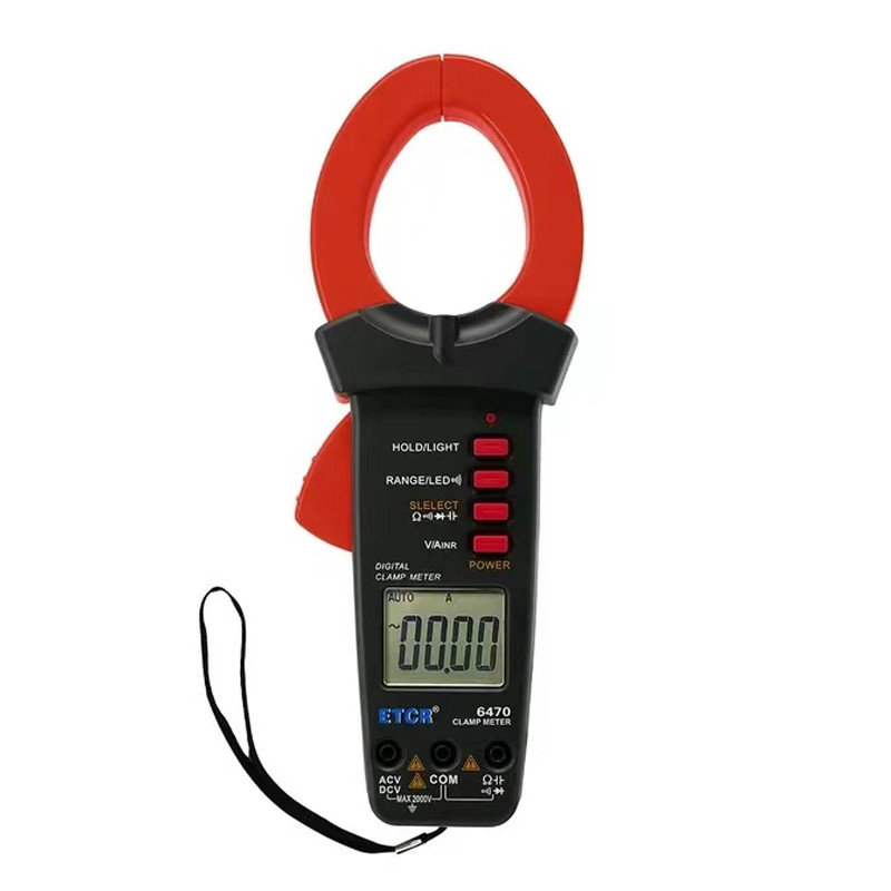 BEST SELLER ETCR6470 Clamp Multimeter Digital High-Precision Ammeter AC/DC Clamp Current Meter
