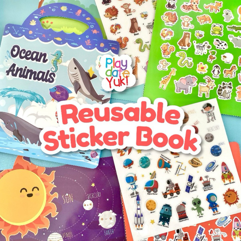 

PLAYDATEYUK - Sticker Book / Buku Stiker