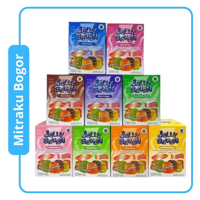 

PastikanTerjaminMutunya- Jelly seven Ekonomis 1 Box isi 12 x 14 gram /