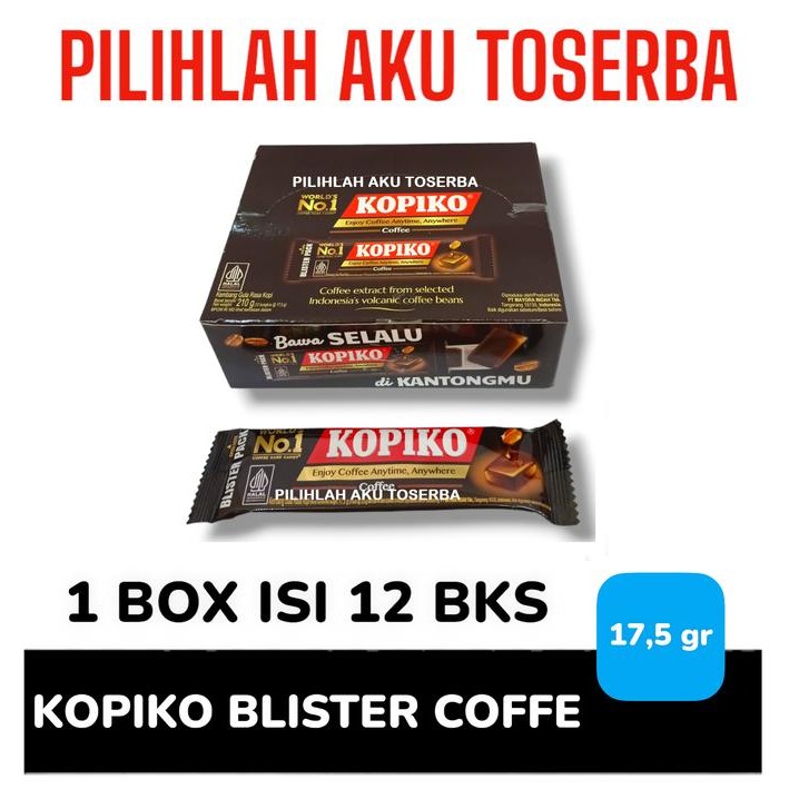 

PastikanTerjaminMutunya- Permen KOPIKO COFFEE CANDY BLISTER - ( HARGA 1 BOX )