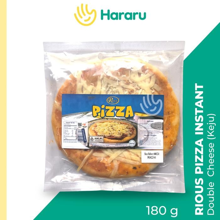 

PastikanTerjaminMutunya- Bernardi Rious Pizza Instant Siap Saji Smoked Beef / Double Cheese