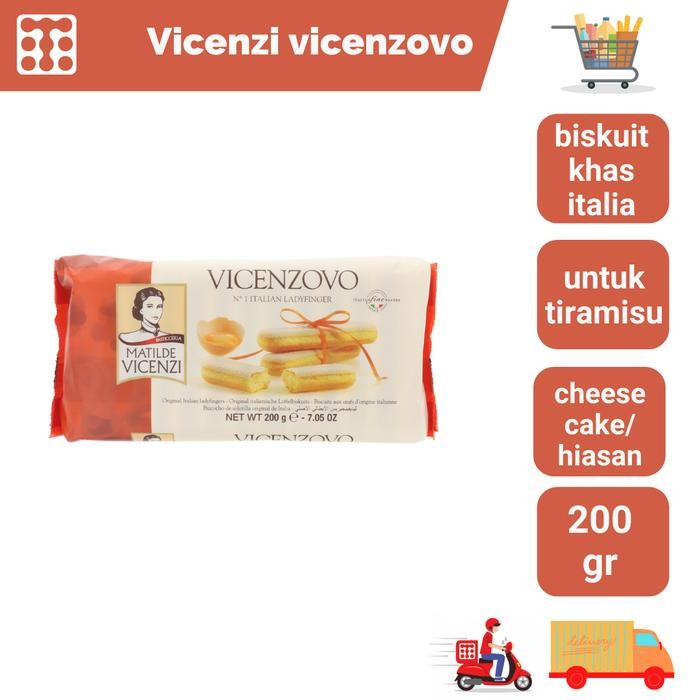 

PastikanTerjaminMutunya- LADY FINGER VICENZI VICENZOVO 3000 200 G