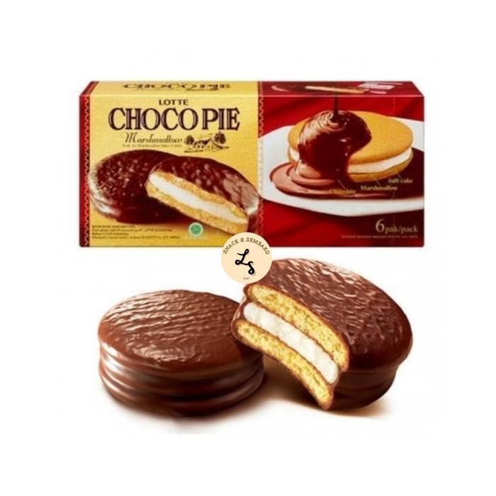 

PastikanTerjaminMutunya- Lotte Choco Pie Marshmallow Box 1 Pack Isi 12 pcsx28gr