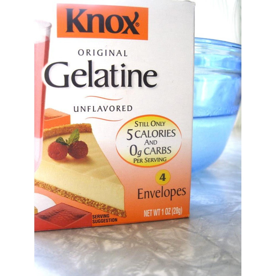 

PastikanTerjaminMutunya- Knox Unflavored Gelatin Bubuk gelatin import 28gr Agar Pudding Jello