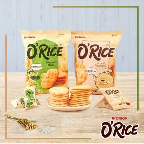

PastikanTerjaminMutunya- Delfi Orion Orice O rice Crackers Sweet Seaweed Krekers Beras