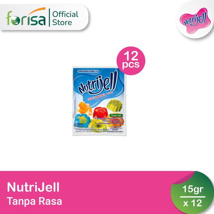 

PastikanTerjaminMutunya- Nutrijell Reguler Rasa Plain Box - 12x15 gr