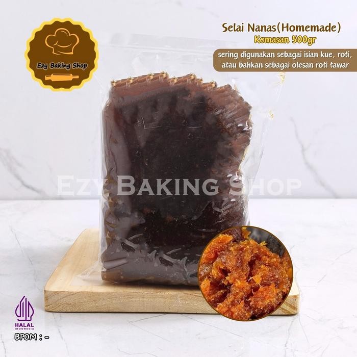 

PastikanTerjaminMutunya- Selai Nanas Nastar HOMEMADE 500gr Enak Legit