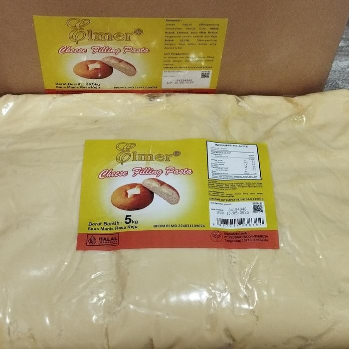 

PastikanTerjaminMutunya- Elmer Cheese Filling Pasta 5 Kg