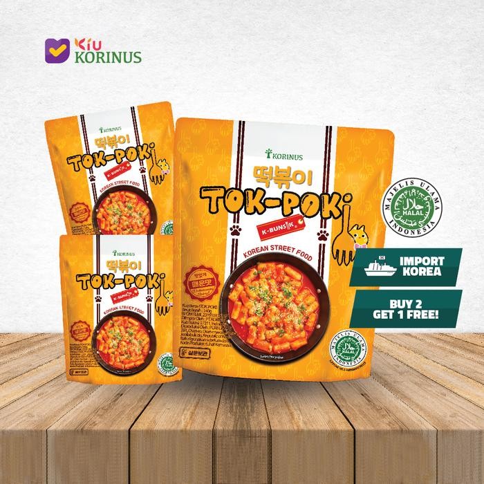 

PastikanTerjaminMutunya- BUY 2 GET 1 FREE K- Bunsik Tokpoki/Tteokbokki/Tok-Poki Pedas HALAL MUI