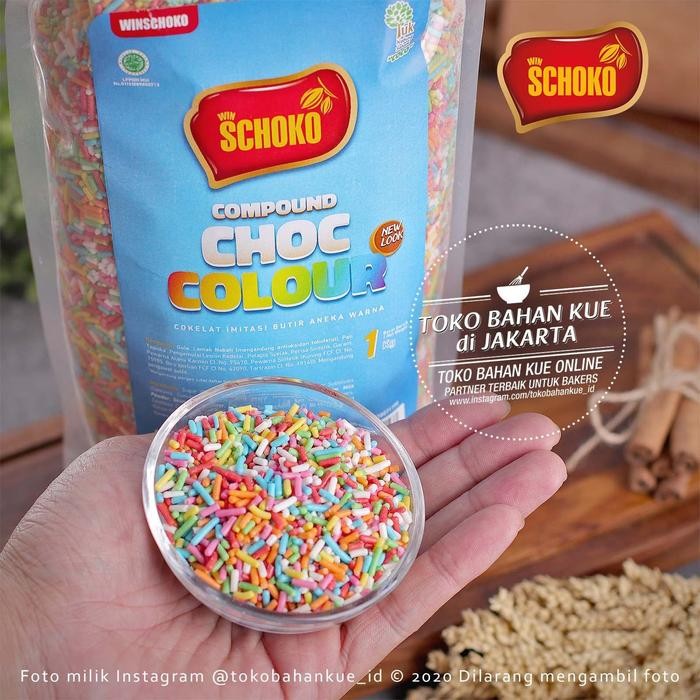 

PastikanTerjaminMutunya- Schoko Compound Choc Colour 250gr Meises Rainbow Mix Pelangi Sprinkle