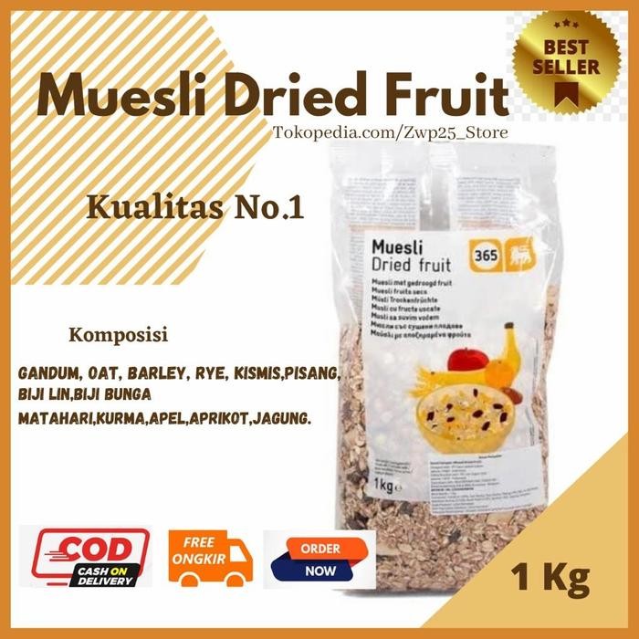 

PastikanTerjaminMutunya- Muesli Fruit 1kg