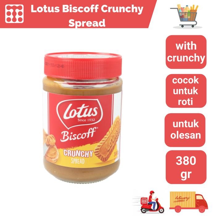 

PastikanTerjaminMutunya- LOTUS BISCOFF CRUNCHY SPREAD 380 GR