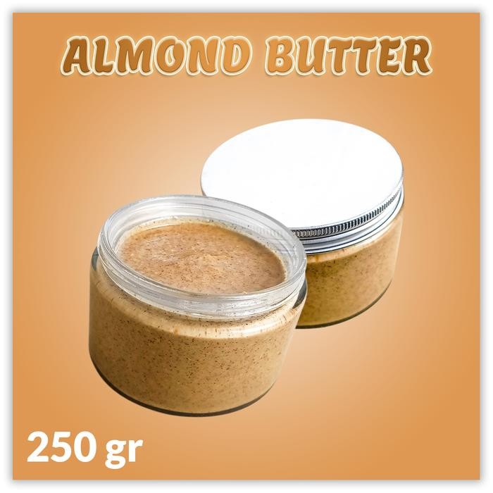 

PastikanTerjaminMutunya- Almond Butter (Selai / Mentega Kacang Almond Gurih) 250gr
