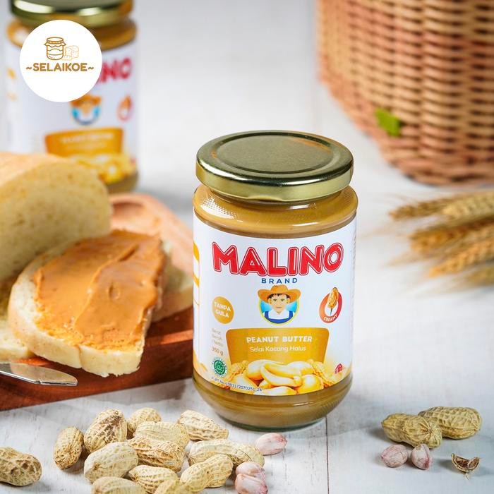 

PastikanTerjaminMutunya- Selai Kacang Halus TANPA GULA 350gr - MALINO BRAND