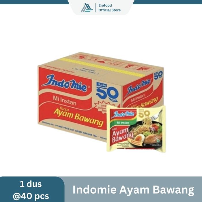 

SemuAReadyYaB0Zq- INDOMIE AYAM BAWANG - 1 DUS @40PCS