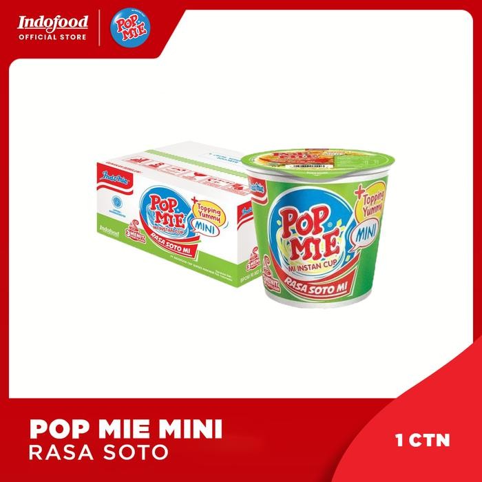 

SemuAReadyYaB0Zq- 1 ctn - Pop Mie Mini Rasa Soto