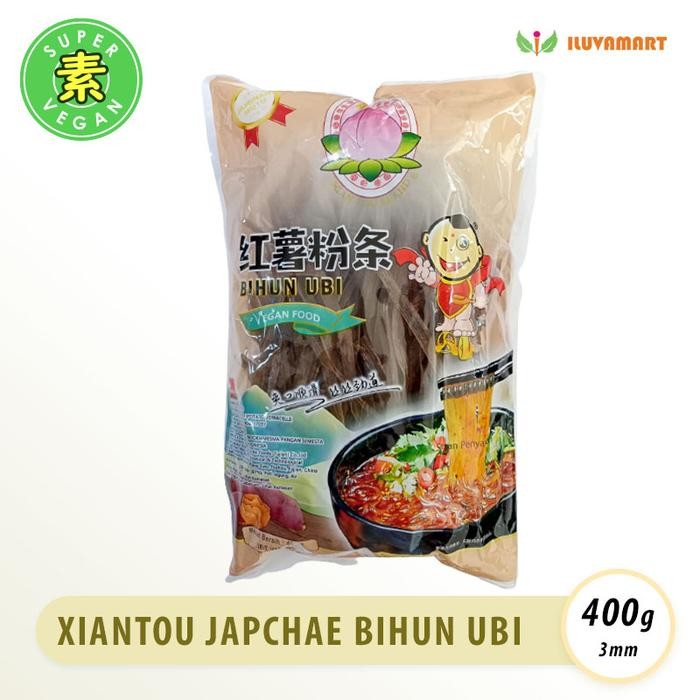 

SemuAReadyYaB0Zq- Xian Tou Brand Japchae 400gr / Bihun Ubi Kecil dan Pipih