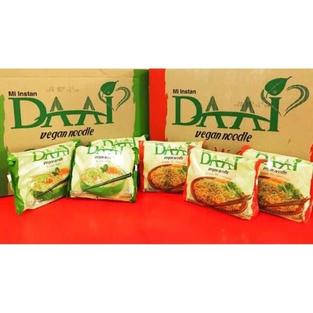 

SemuAReadyYaB0Zq- Mie Daai Rasa Soto / Goreng Vegan & Vegetarian 1 dus
