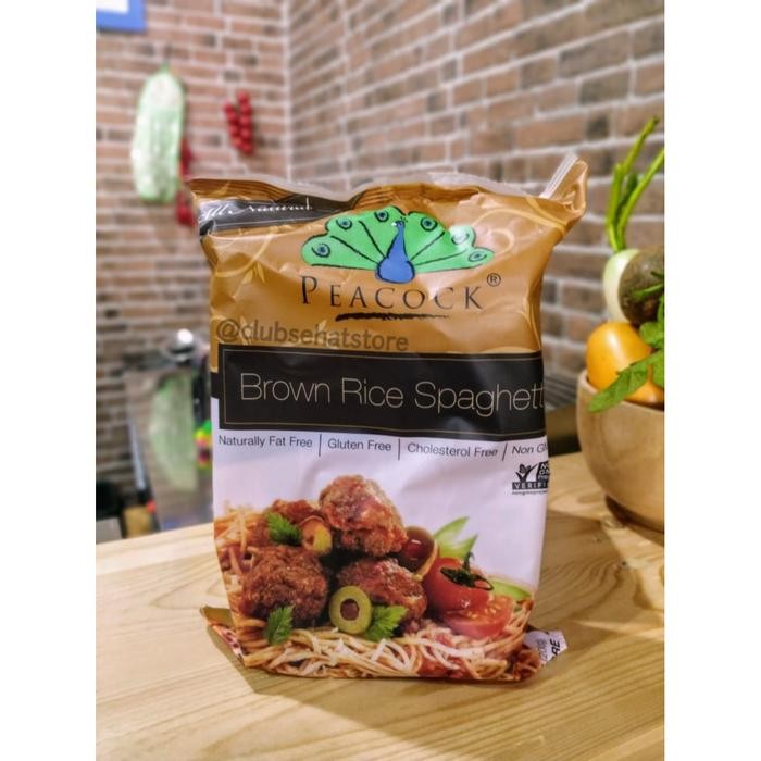 

SemuAReadyYaB0Zq- PEACOCK BROWN RICE SPAGHETTI