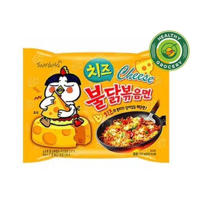 

SemuAReadyYaB0Zq- Samyang Hot Chicken Ramen Cheese 140gr / Mie Goreng Ayam Pedas Keju