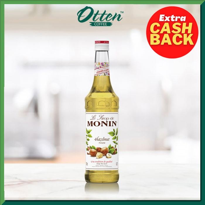

St0ckMelimpAh- Monin - Syrup Hazelnut (700 ML) - Sirup Minuman Rasa Kacang Hazel