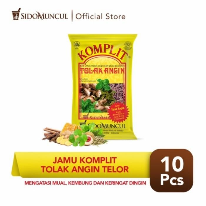 

BnyKpilihAnSkrG- jamu tolak angin komplit sidomuncul 1 renceng 10 bungkus