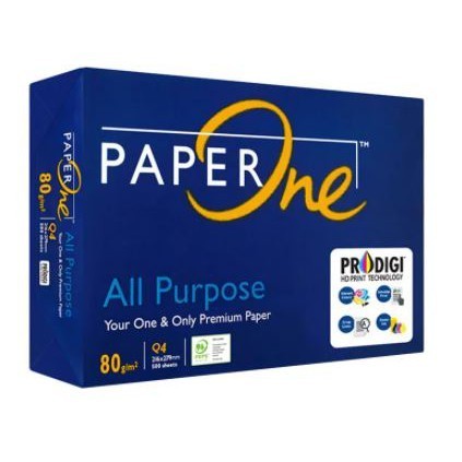 

PAPERONE Q4 KUARTO LETTER 80 gr Kertas HVS Print Fopi