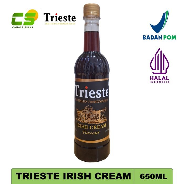 

BnyKpilihAnSkrG- Trieste Syrup Irish Cream - Sirup Irish Cream - 650 ml