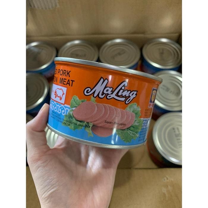 

BnyKBonusBelidiMari- MaLing TTS 397g Canned Pork Luncheon Meat Daging babi kaleng