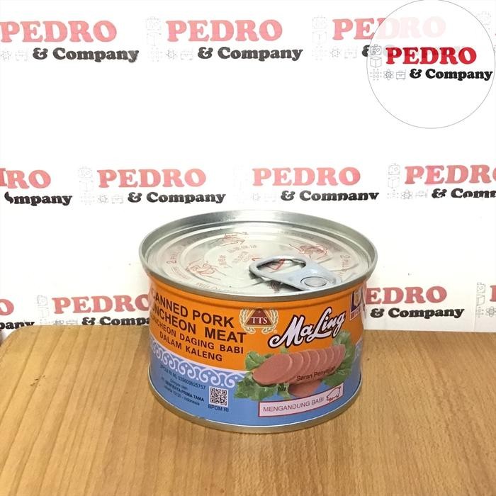 

BnyKBonusBelidiMari- MaLing Canned pork luncheon meat kecil TTS - daging babi kaleng 170 gr
