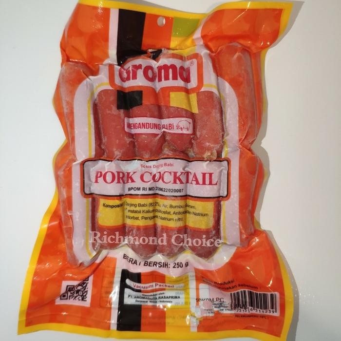 

BnyKBonusBelidiMari- PORK COCKTAIL AROMA / SOSIS BABI MINI AROMA 250 GRAM
