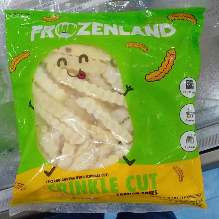 

BnyKBonusBelidiMari- FROZENLAND CRINKLE CUT 500GR