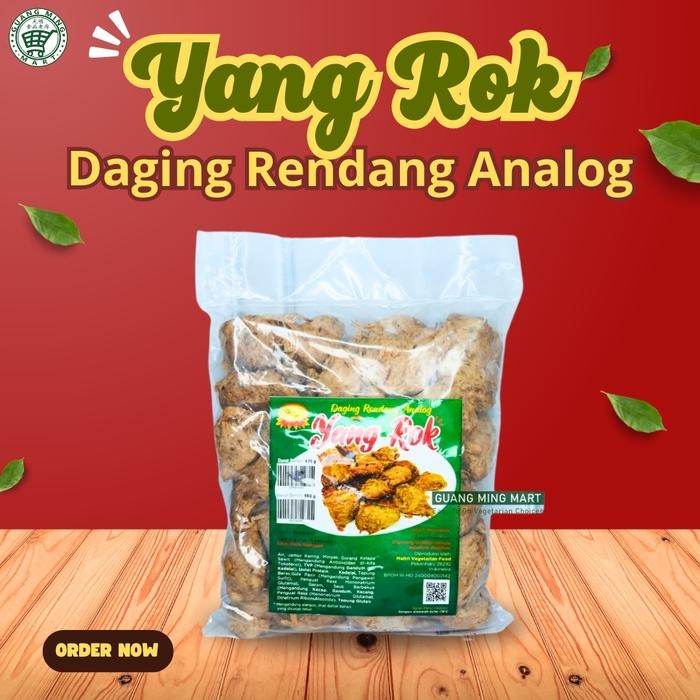 

BnyKBonusBelidiMari- Yang Rok Vegetarian / Daging Rendang Vegetarian 1000gr