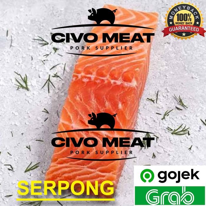 

PastiFreShNya- Norwegian Salmon Fillet Portion 200g Frozen Boneless with skin - 200g