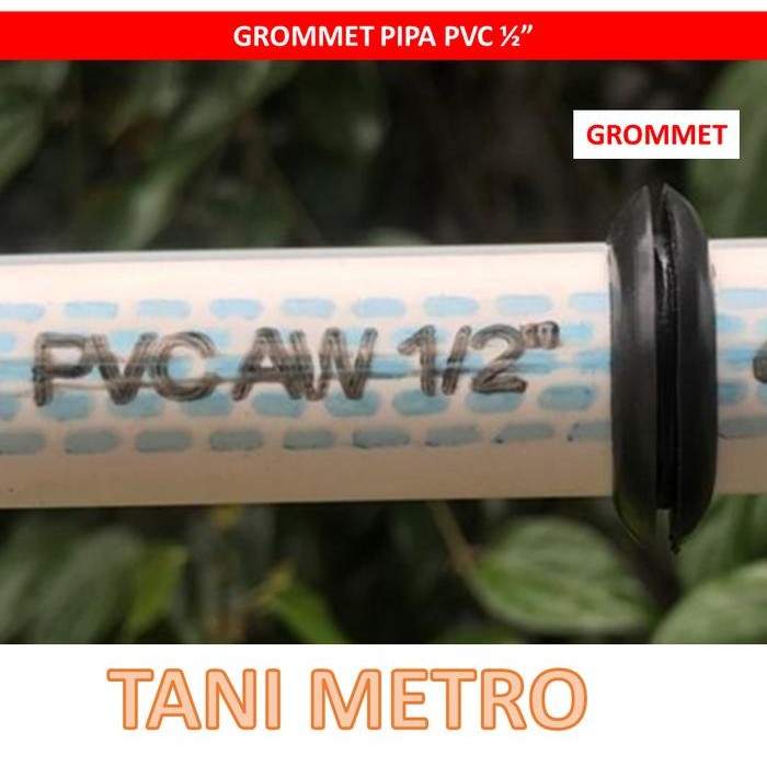 PREMIUM GROMMET 1/2" INCH 22 MM GROMET SEAL KARET DUTCH BUCKET HIDROPONIK PVC