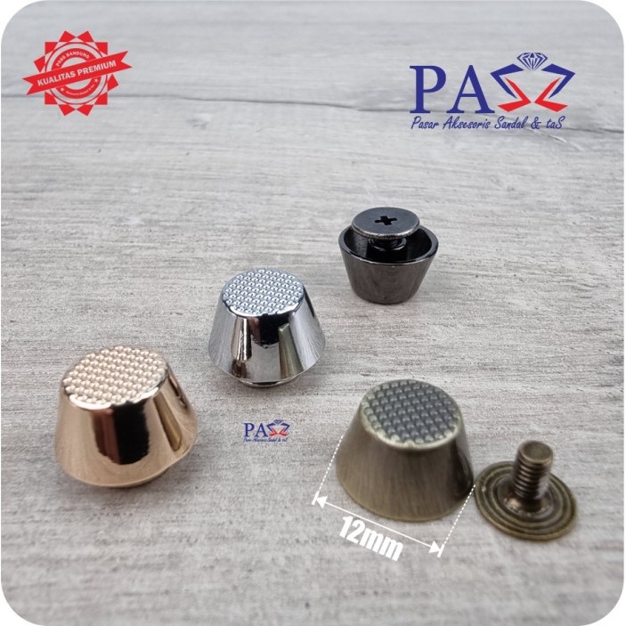 PREMIUM Kaki Tas Mur Baut 2 / 12mm (Premium Import)