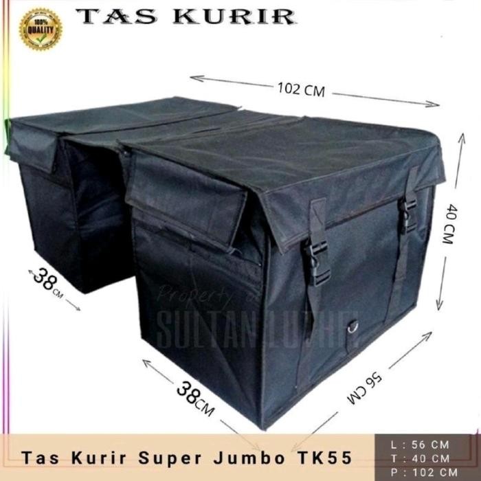 PREMIUM TAS MOTOR TAS ANGKUT BARANG TAS KURIR UKURAN JUMBO