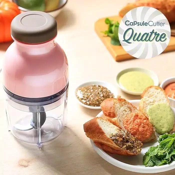(Expert) NEW CAPSULE CUTTER BLENDER QUATRE Blender Kapsul Mini Portable Serbaguna